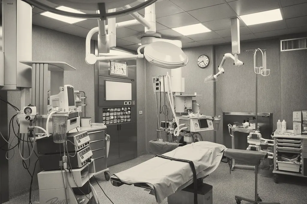 Prima sala operatoria della clinica
